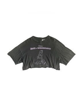 H&M Alice in Wonderland Disney Crop Top